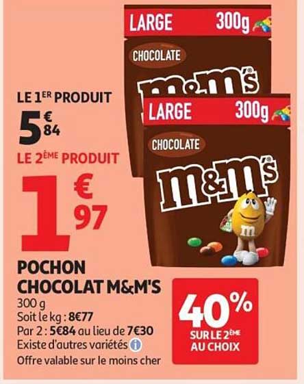 Pochon Chocolat M&M's