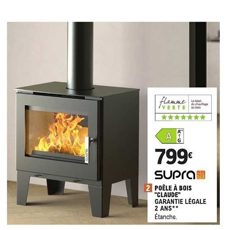 Poêle à bois "Claude"
