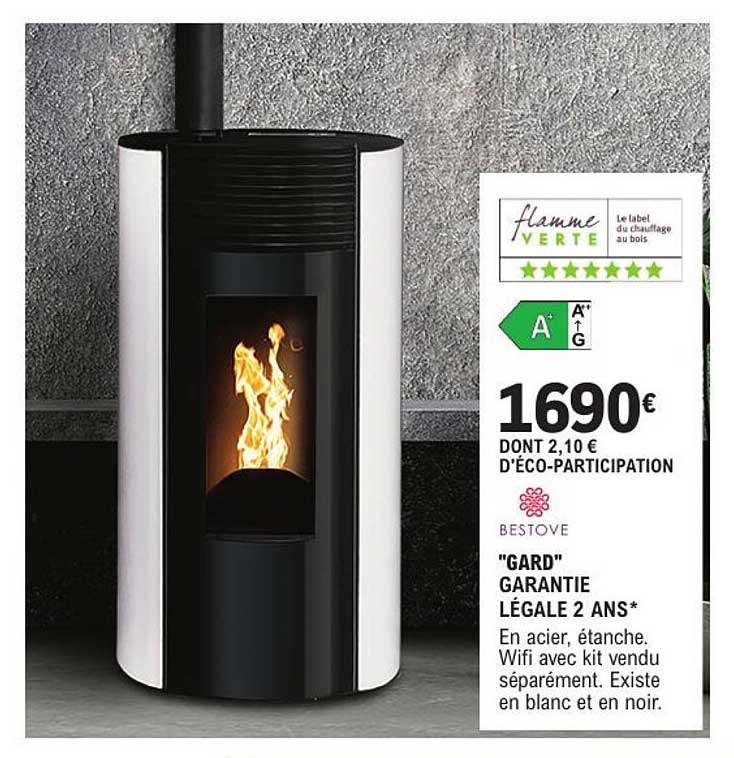 Poêle à granulés "Gard" – BESTOVE