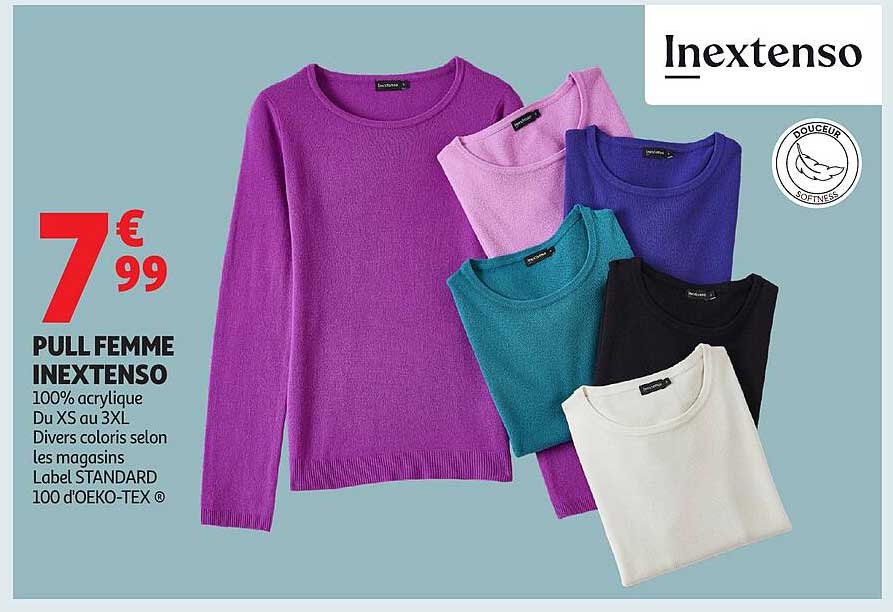 PULL FEMME INEXTENSO