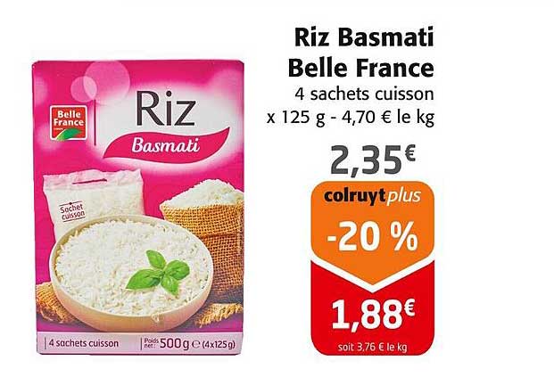 Riz Basmati Belle France