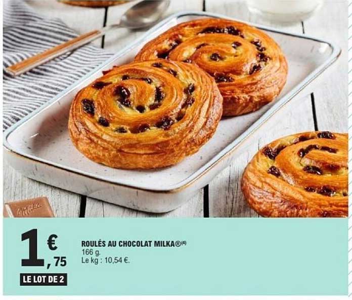 ROULÉS AU CHOCOLAT MILKA®