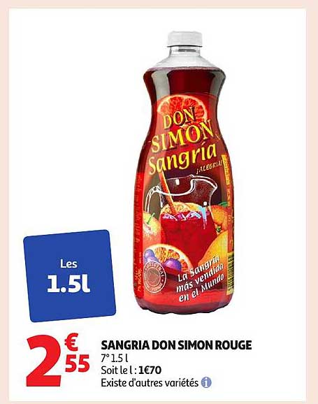 SANGRIA DON SIMON ROUGE
