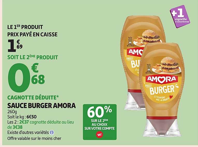 SAUCE BURGER AMORA