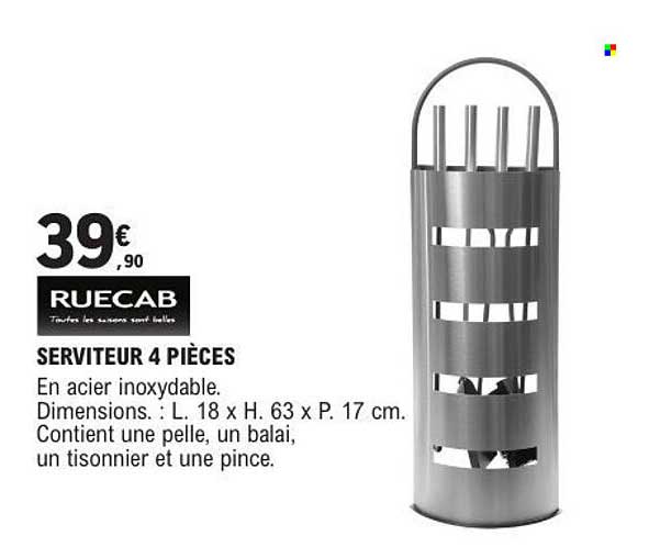 SERVITEUR 4 PIÈCES
