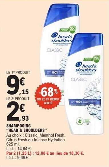 SHAMPOOING "HEAD & SHOULDERS"