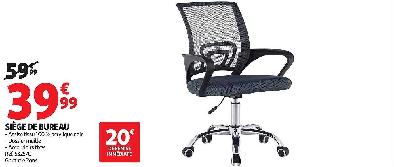 SIÈGE DE BUREAU