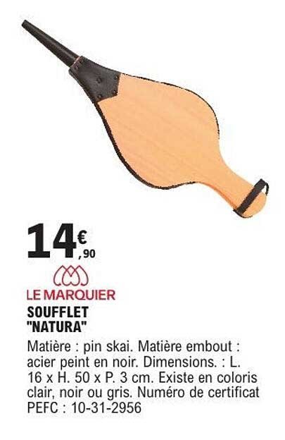 SOUFFLET "NATURA"