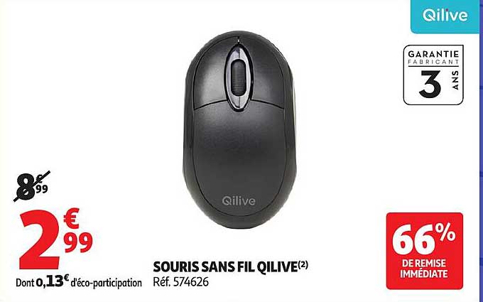 SOURIS SANS FIL QILIVE