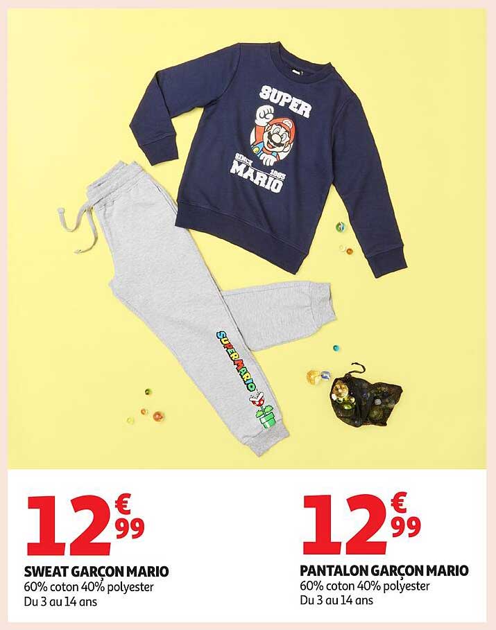 SWEAT GARÇON MARIO