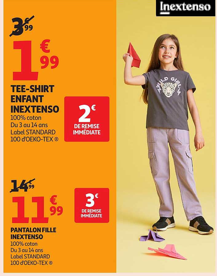 TEE-SHIRT ENFANT INEXTENSO