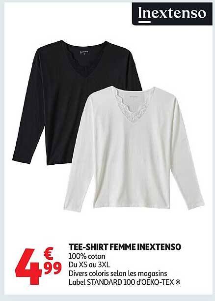 TEE-SHIRT FEMME INEXTENSO