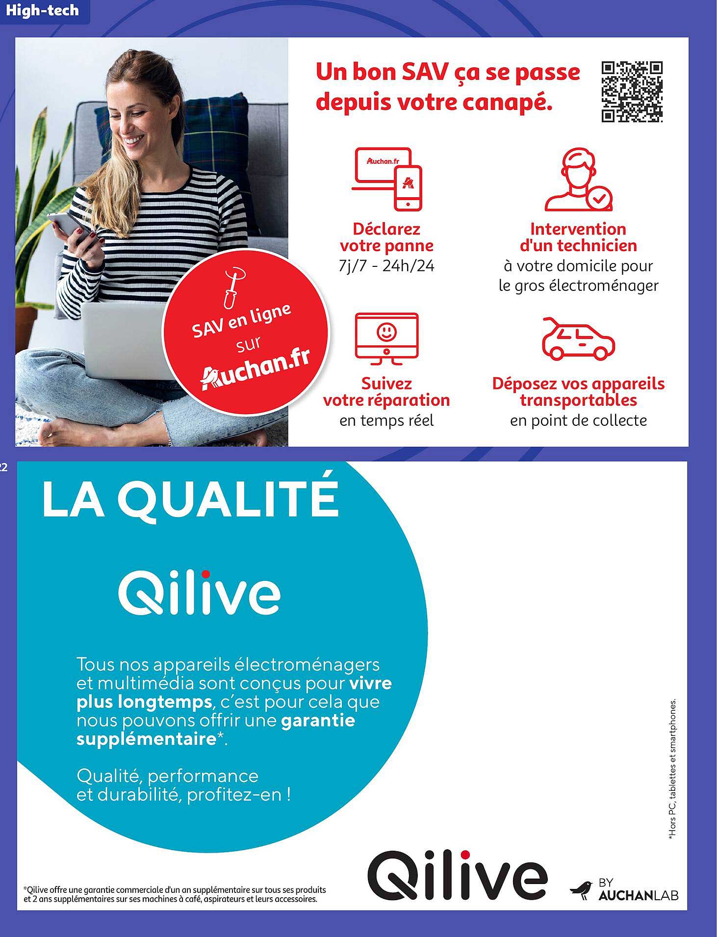 Un bon SAV ça se passe depuis votre canapé.