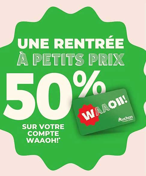 UNE RENTRÉE À PETITS PRIX