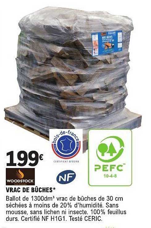 VRAC DE BÛCHES