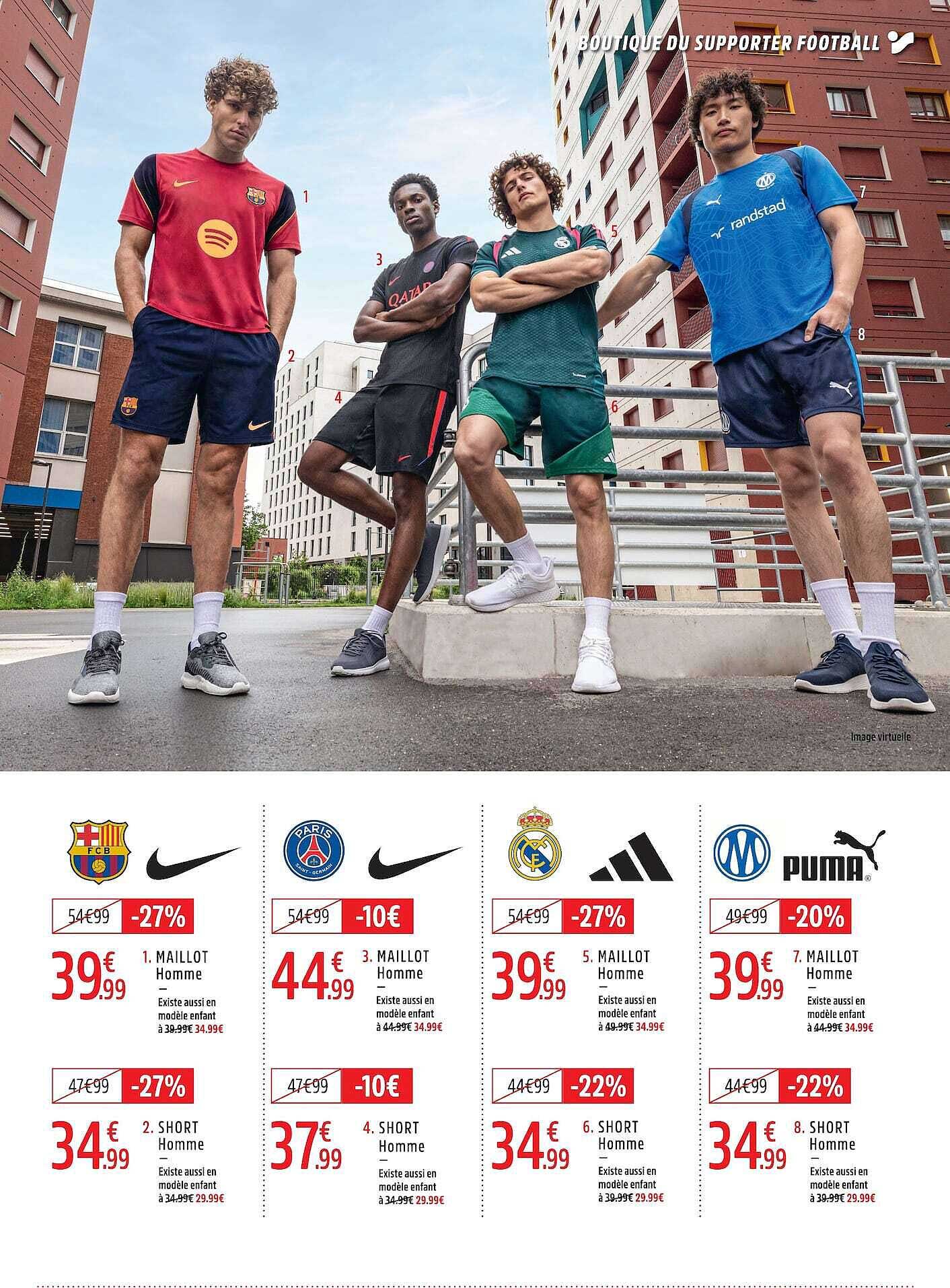 1. MAILLOT Homme