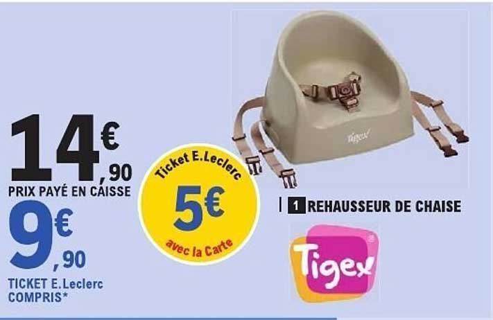 1 REHAUSSEUR DE CHAISE Tigex