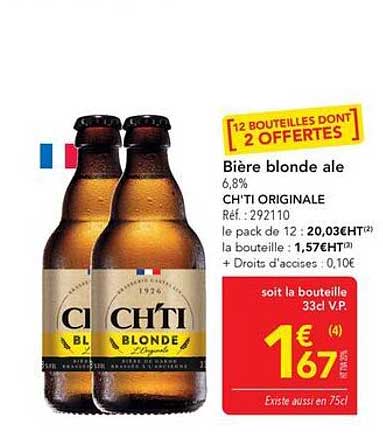 12 BOUTEILLES DONT 2 OFFERTES