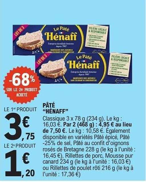 -68% SUR LE 2E PRODUIT ACHETÉ