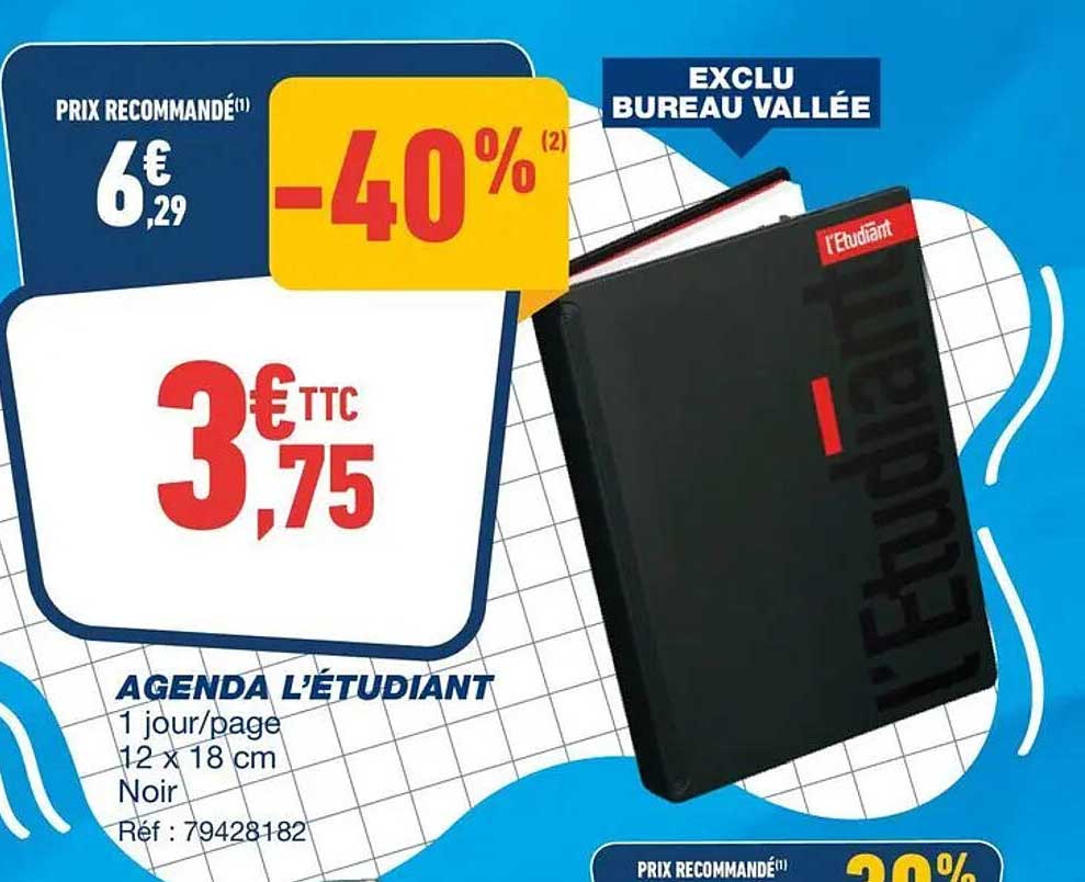 Agenda l'étudiant