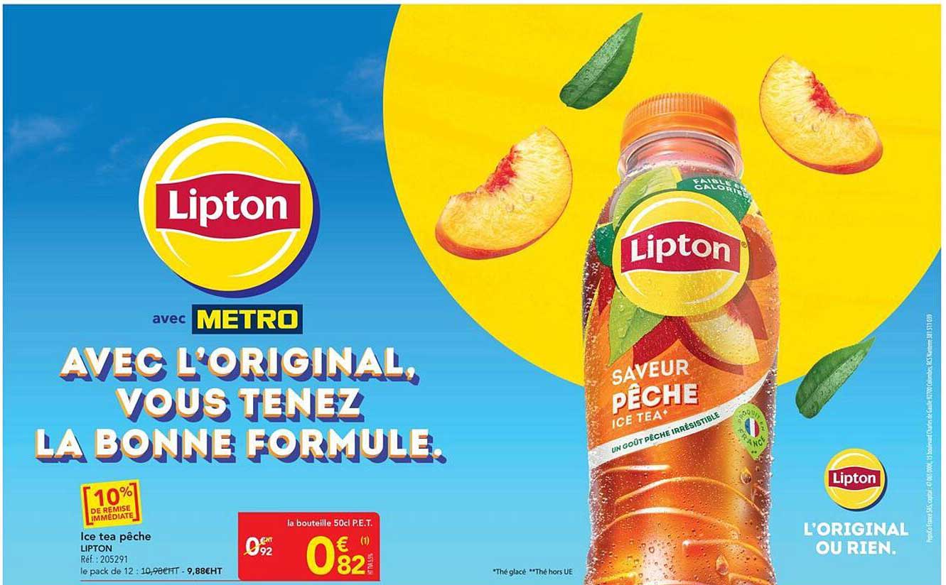 AVEC L'ORIGINAL, VOUS TENEZ LA BONNE FORMULE.