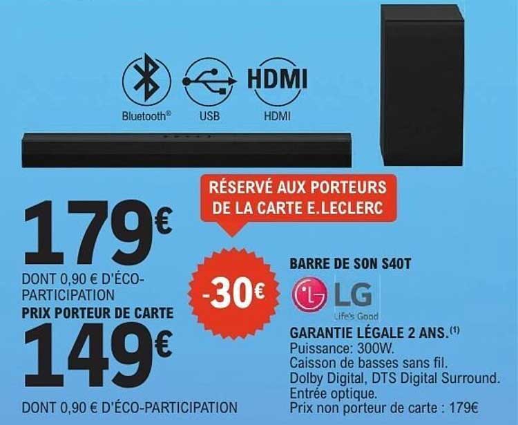 BARRE DE SON S40T