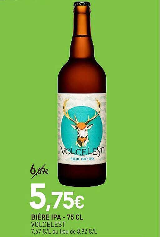 BIÈRE IPA - 75 CL VOLCELEST