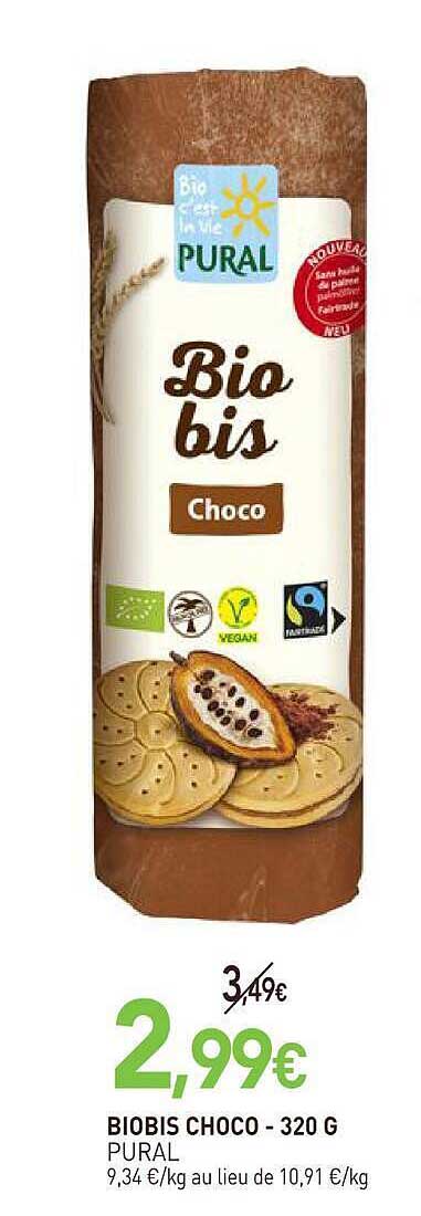 BIOBIS CHOCO - 320 G PURAL