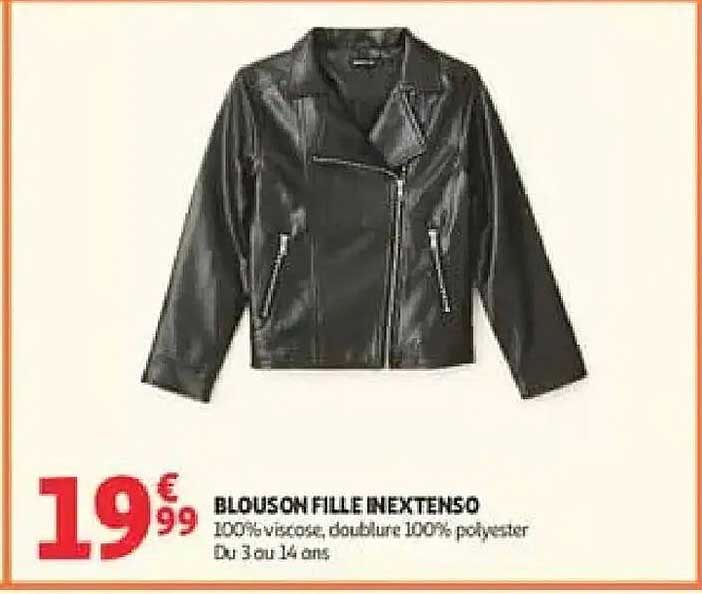 BLOUSON FILLE NEXTENSO