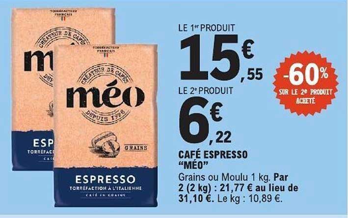 CAFÉ ESPRESSO "MÉO"
