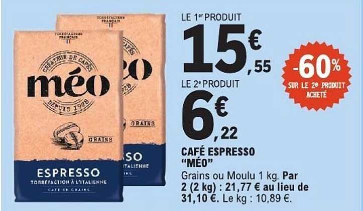 CAFÉ ESPRESSO "MÉO"