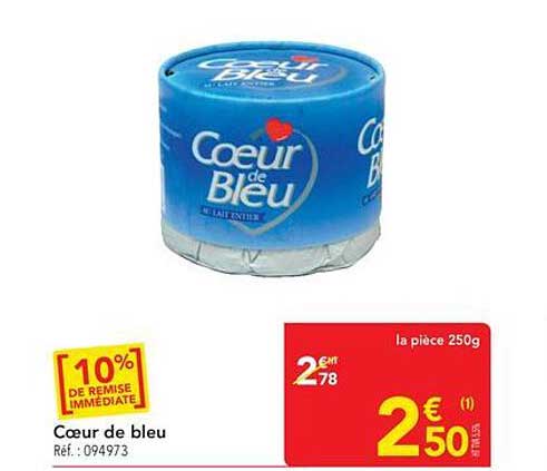 Cœur de bleu
