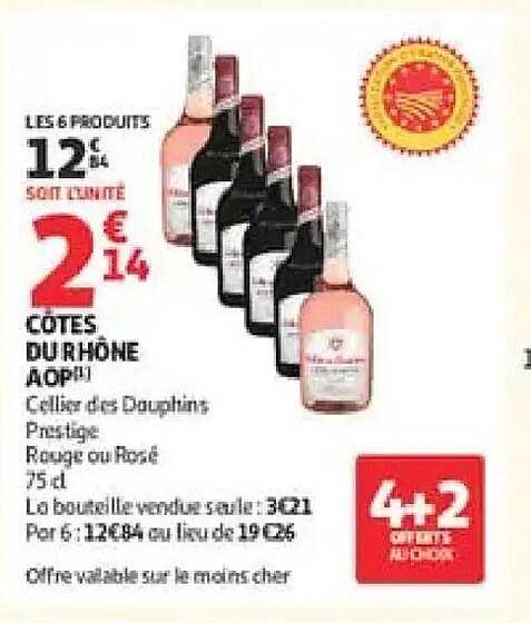 CÔTES DU RHÔNE AOP (*)
