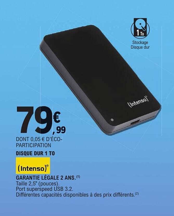 DISQUE DUR 1 TO