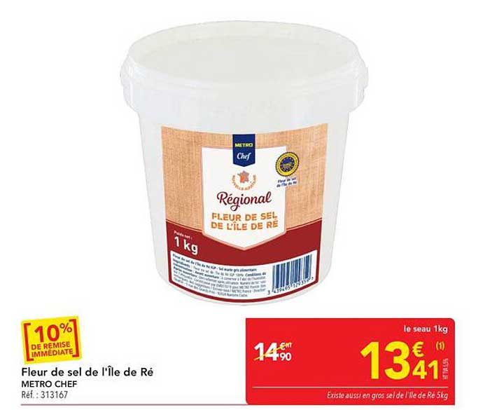 Fleur de sel de l'île de Ré