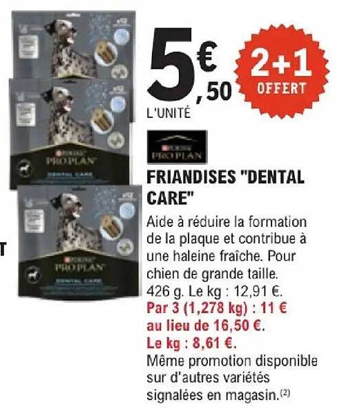 FRIANDISES "DENTAL CARE"