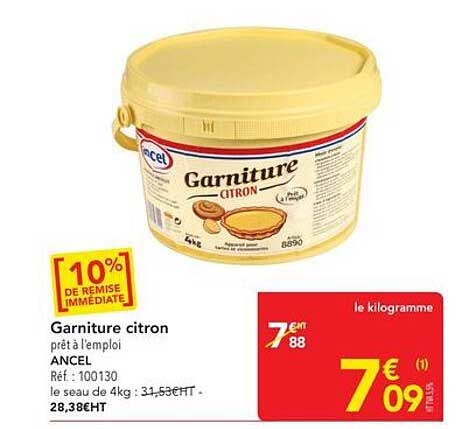 Garniture citron