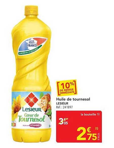 Huile de tournesol LESIEUR