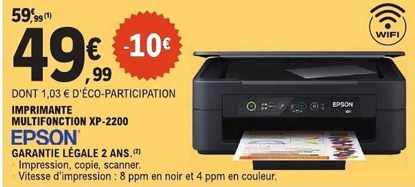 IMPRIMANTE MULTIFONCTION XP-2200 EPSON