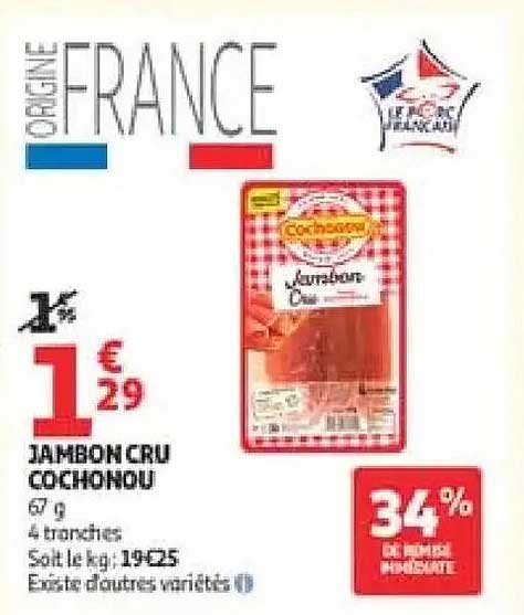 JAMBON CRU COCHONOU