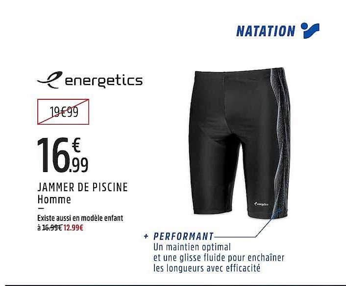 JAMMER DE PISCINE Homme
