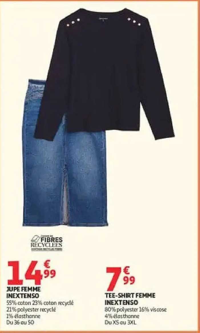 JUPE FEMME INEXTENSO