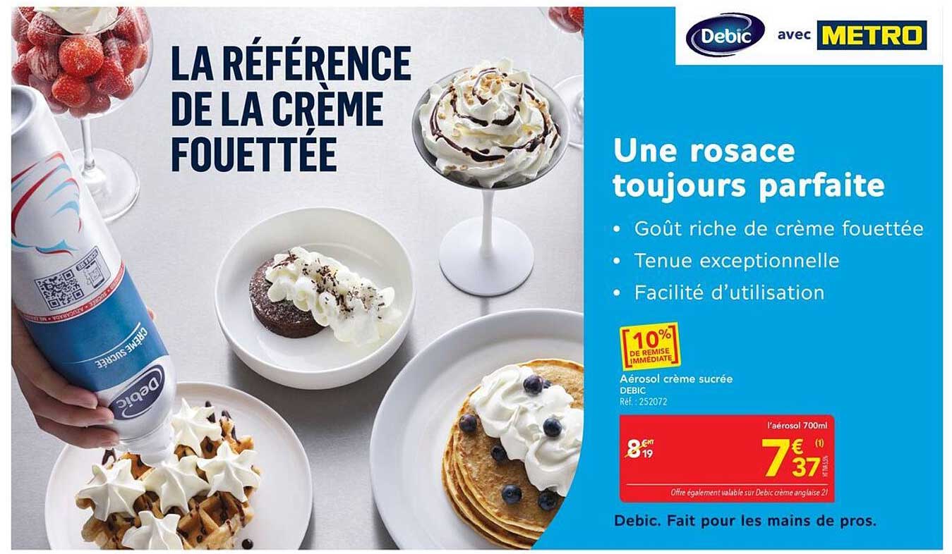 La référence de la crème fouettée