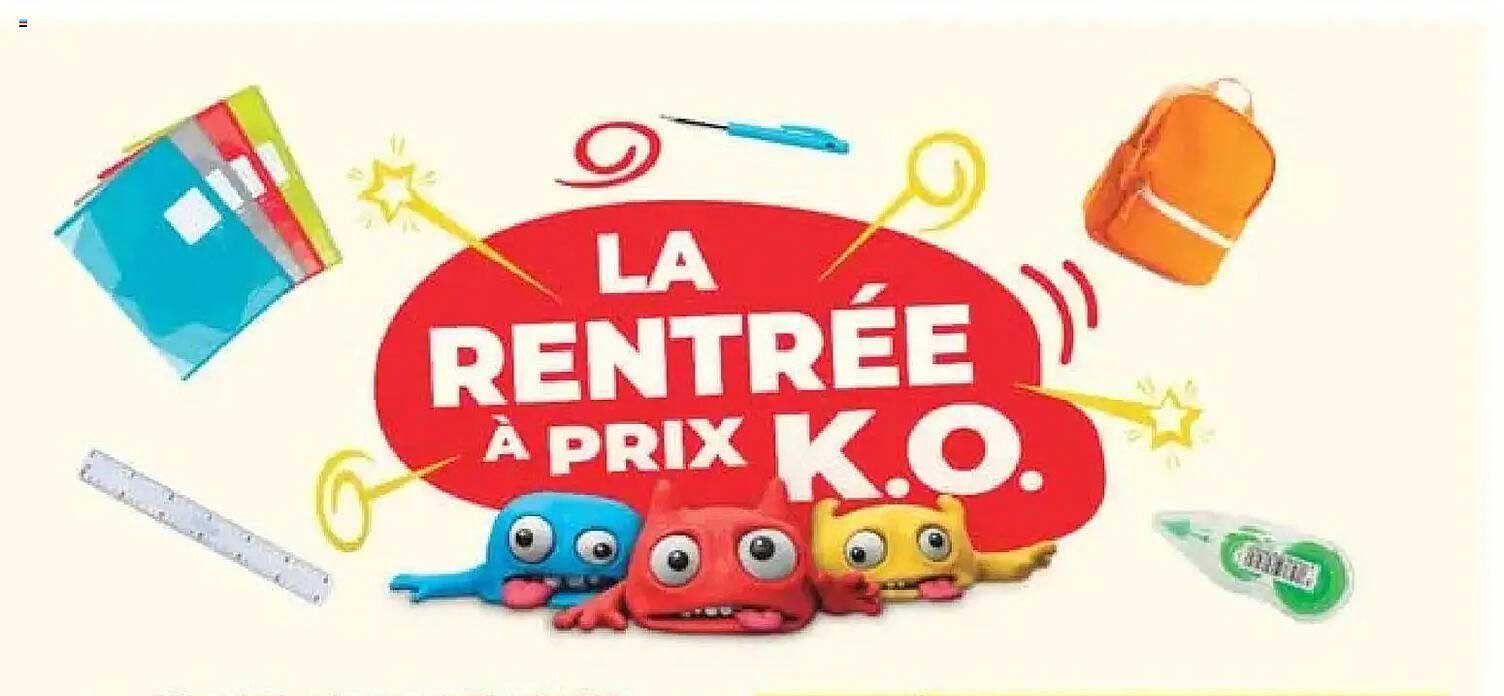 LA RENTRÉE À PRIX K.O.