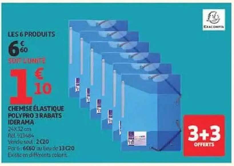 LES 6 PRODUITS 1€10