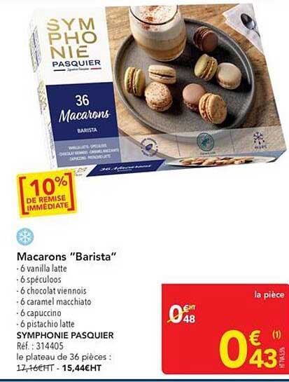 Macarons “Barista”