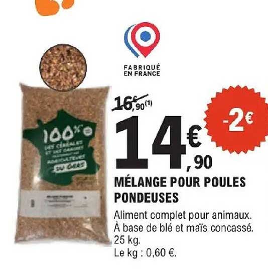 MÉLANGE POUR POULES PONDEUSES