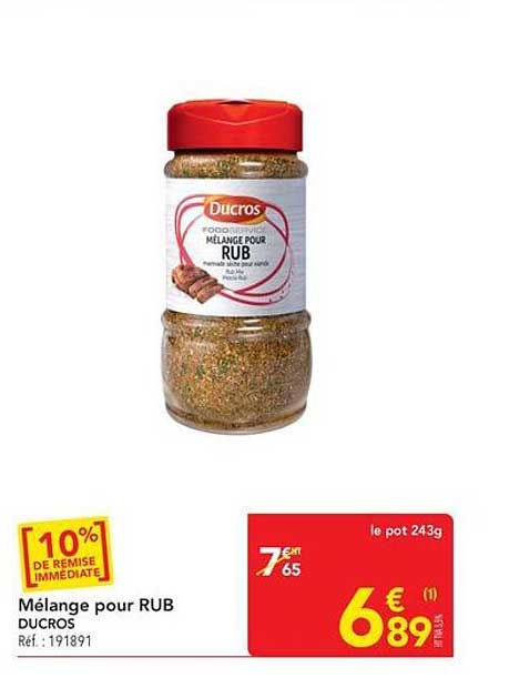 Mélange pour RUB DUCROS