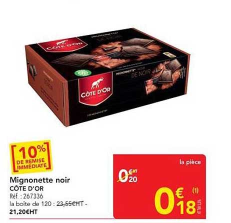 Mignonnette noir CÔTE D'OR