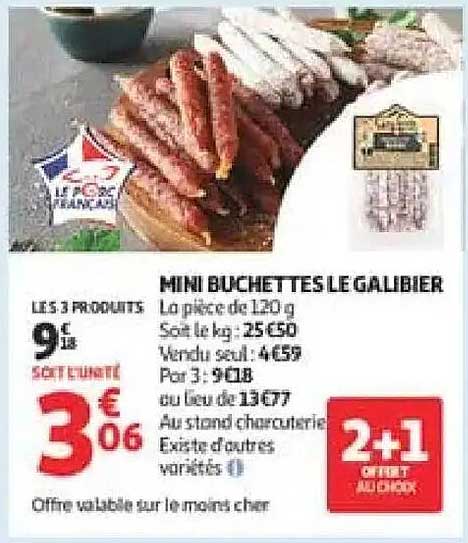 MINI BUCHETTES LE GABIER